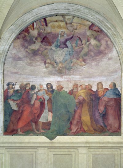 Assunzione della Vergine, 1513 da Giovanni Battista Rosso Fiorentino